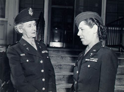 Major Maude C. Davison and Lt. Eunice F. Young